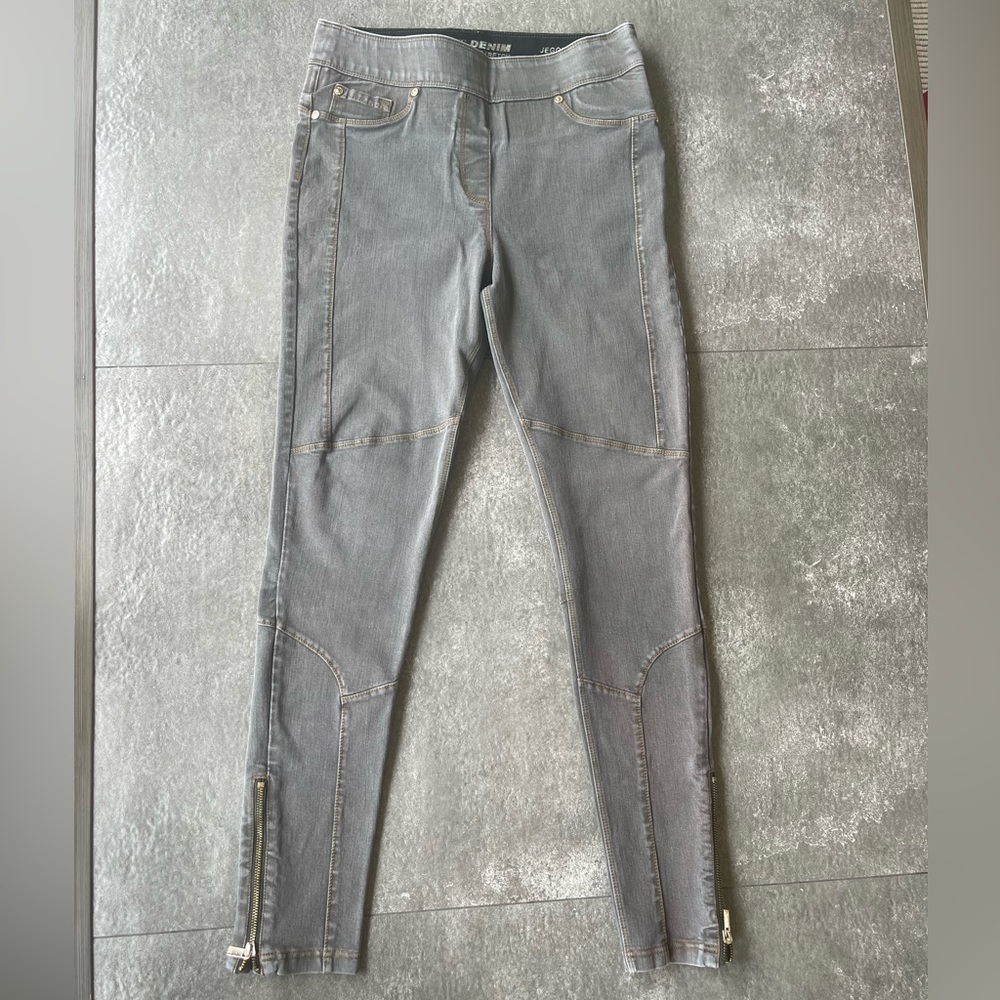 Nygard Luxe Denim 4 Way Stretch Jegging Coolant Jean  Sz M 10-12